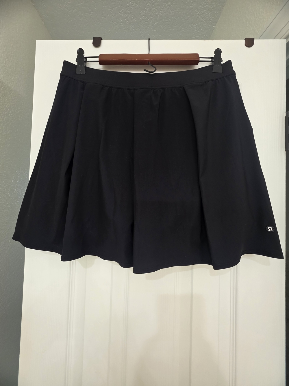 lululemon athletica Black Athletic Skort - Pleated Performance Shorts